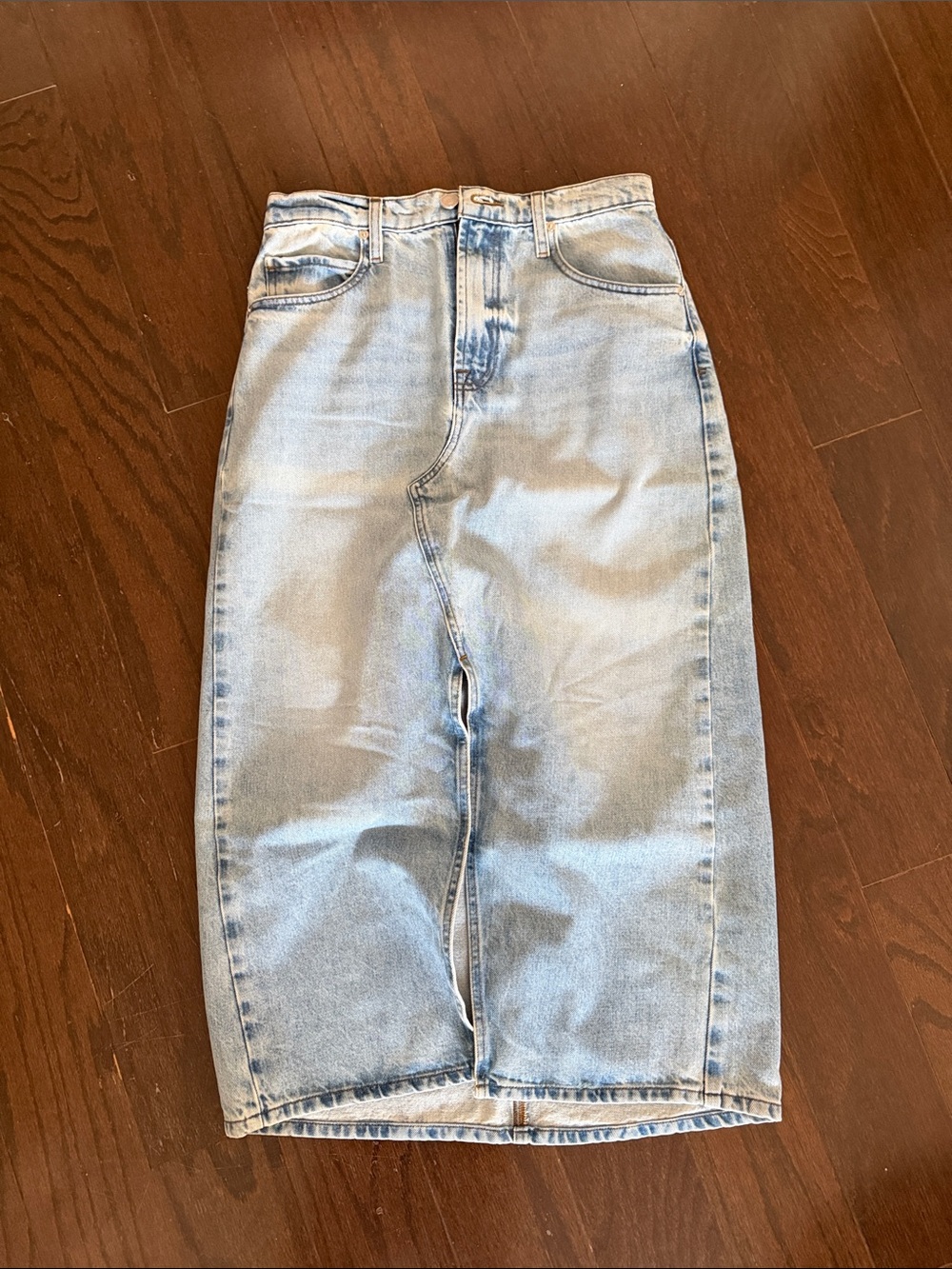 Frame jean skirt - new